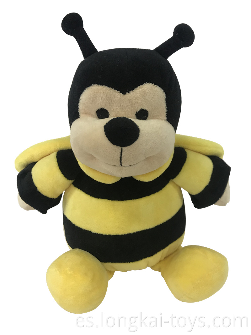 Plush Smiling Bee Toy
